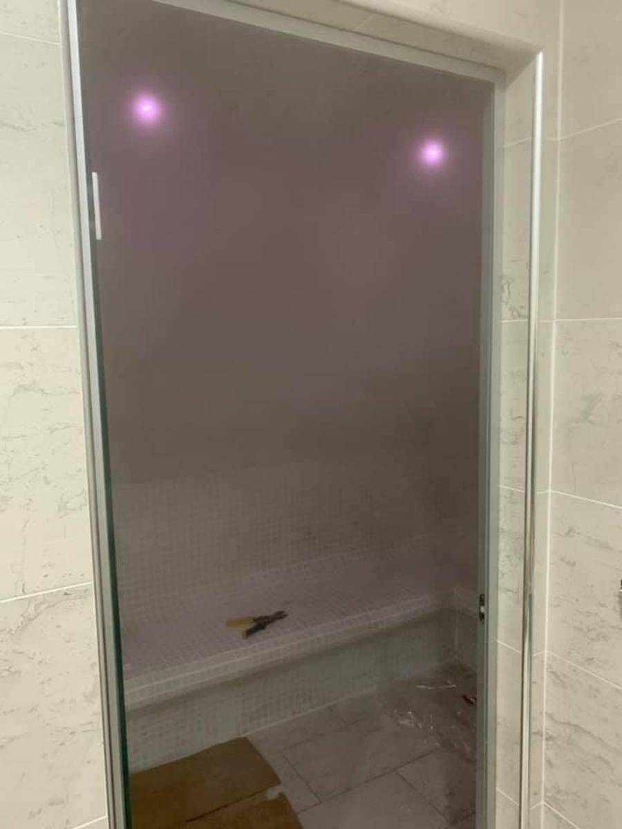 sauna fermé